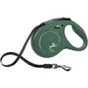 Image de Flexi New Classic bånd M, 5M, 25KG, olivengrøn (M, Chien), Collier + laisse