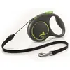 Image de Flexi Black Design avec cordon (M, Chien, Général), Collier + laisse
