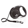 Image de Laisse flexi Black Design noir, 5 m pour chien - taille S : jusqu'à 15 kg