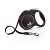 Image de Laisse Black Design M Tape 5m black/ silver Flexi FU22T5-251-S-SI