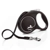 Image de Laisse flexi Black Design noir, 5 m pour chien - taille M : jusqu'à 25 kg
