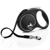 Image de Laisse flexi Black Design noir, 5 m pour chien - taille L : jusqu'à 50 kg