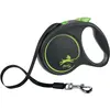 Image de Flexi Black Design à sangle (L, Chien, Promenade), Collier + laisse