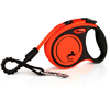 Image de Taille XS : jusqu'à 15kg flexi Xtreme laisse à sangle orange, 3m pour chien