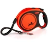 Image de Laisse à sangle orange flexi Xtreme, 8 m taille L : chien jusqu’à 55 kg