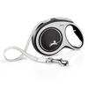 Image de Laisse flexi New Comfort L pour chien - 8 m, sangle, noir