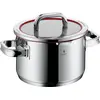 Image de WMF Function 4 marmite à viande 20cm (761206380), Acier inoxydable, Poêle + casserole, Rouge, Argent