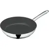 Image de WMF Devil Poêle à manche 28cm (741486901), Acier inoxydable, Revêtement céramique, Poêle + casserole, Noir, Argent