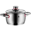Image de WMF Topfset Induktion Kochtopfset 4tlg Glasdeckel QualityOne Edelstahl 18/10, Poêle + casserole, Argent