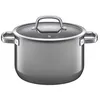 Image de faitout haut 24cm platinium + couvercle - 514485290
