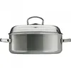 Image de Cocotte ronde en acier émaillé 28cm platinium Wmf 0514425290