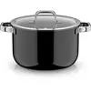 Image de WMF Fusiontec Mineral Pro, Kochtopf mit Deckel, 24 cm, Black, Poêle + casserole, Noir
