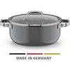 Image de WMF Fusiontec Mineral Pro, Bratentopf mit Decke, 24 cm, Platinum, Poêle + casserole, Gris