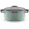 Image de WMF Fusiontec Mineral Pro, Bratentopf mit Deckel, 24 cm, Eucalyptus Haze, Poêle + casserole, Vert