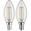 Image de Paulmann, Ampoule, Lot de 2 bougies (E14, 250 lm, 2x)