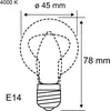 Image de Paulmann, Ampoule, Gouttelettes LED Filament Set 2 pièces E14 (E14, 470 lm, 2x)
