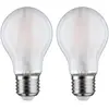 Image de Paulmann, Ampoule, Lampe à usage général Lot de 2 (E27, 806 lm, 2x)