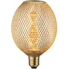 Image de Paulmann, Ampoule, Globe à lueur métallique (E27, 130 lm, 1x)