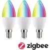 Image de Paulmann, Ampoule, Bougie Filament Zigbee Set 3 pièces (E14, 470 lm, 3x)