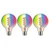 Image de Filament 230 V Smart Home Zigbee 3.0 Globe LED G95 E27 3x470lm 3x6,3W RGBW+ gradable Doré