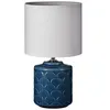 Image de Pauleen Lampe à poser Glowing Midnight E14 max. 20W Bleu#Blanc
