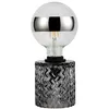 Image de Pauleen Lampe à poser Crystal Smoke E27 max. 20W Verre fumé