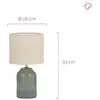 Image de Pauleen, Lampe de table, Sandy Glow (E14)