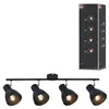 Image de Spotlight Davy E27 230V max. 4x20W gradable Noir