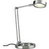 Image de Lampe de bureau Slice LED acier brossé