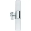 Image de Éclairage de miroir Lenia IP44 E14 230V max. 2x20W gradable Chrome#Opaque