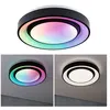 Image de Plafonnier LED Rainbow With rainbow effect RGBW+ 750lm 230V 22W gradable Noir#Blanc