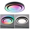 Image de Plafonnier LED Rainbow With rainbow effect RGBW+ 1500lm 230V 38,5W gradable Noir#Blanc