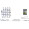 Image de Paulmann, Bande LED, Kit MaxLED 500 Stripe (Blanc chaud, Blanc neutre, Lumière du jour, 150 cm, Intérieur)
