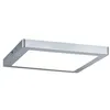 Image de Panneau LED Atria carré 220x220mm 14W 1150lm 2700K Chrome mat gradable
