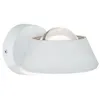 Image de Applique LED Sabik IP44 2700K 570lm / 360lm 230V 9W / 4,5W gradable Blanc dépoli