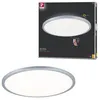 Image de Panneau LED 3-Step-Dim Atria Shine Backlight rond 420mm 22W 2300lm 3000K Chrome mat gradable