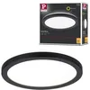 Image de Panneau LED Atria Shine Backlight rond 190mm 11,2W 850lm 3000K Noir