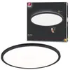 Image de Panneau LED 3-Step-Dim Atria Shine Backlight rond 420mm 22W 2300lm 3000K Noir gradable