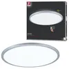 Image de Panneau LED 3-Step-Dim Atria Shine Backlight rond 420mm 22W 2300lm 4000K Chrome mat gradable