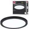 Image de Panneau LED Atria Shine Backlight rond 190mm 11,2W 850lm 4000K Noir