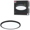Image de Panneau LED Atria Shine Backlight rond 293mm 16W 1600lm 4000K Noir
