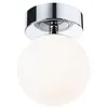 Image de Selection Bathroom Plafonnier LED Gove IP44 3000K 400lm 230V 5W Chrome#Satiné
