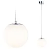 Image de Selection Bathroom Luminaire en suspension LED Gove IP44 3000K 900lm 9W Chrome#Satiné