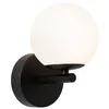 Image de Selection Bathroom Applique LED Gove IP44 3000K 400lm 230V 5W Noir mat#Satiné