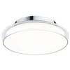 Image de Selection Bathroom Plafonnier LED Luena IP44 3000K 600lm 230V 11,5W Verre#Chrome