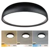 Image de Selection Bathroom Plafonnier LED Oka IP44 White Switch 950lm 230V 24W Noir mat