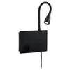 Image de Applique LED Halina USB C 2700K 200lm 230V 2,4W Noir mat