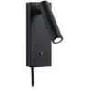 Image de Applique LED 3-Step-Dim Hulda USB C 3000K 130lm 230V 2,5W gradable Noir mat