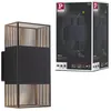 Image de Applique LED Tharin IP44 3000K 120x250mm 2x3,7W Noir