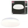 Image de Plafonnier LED Luiana Détecteur de mouvement crépusculaire (HF) IP44 3000 - 5700K 1750lm 230V 16,5W gradable Blanc